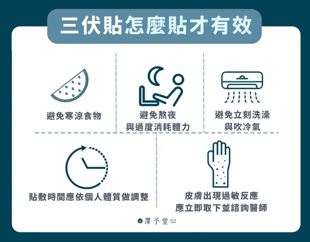 三伏貼怎麼貼才有效