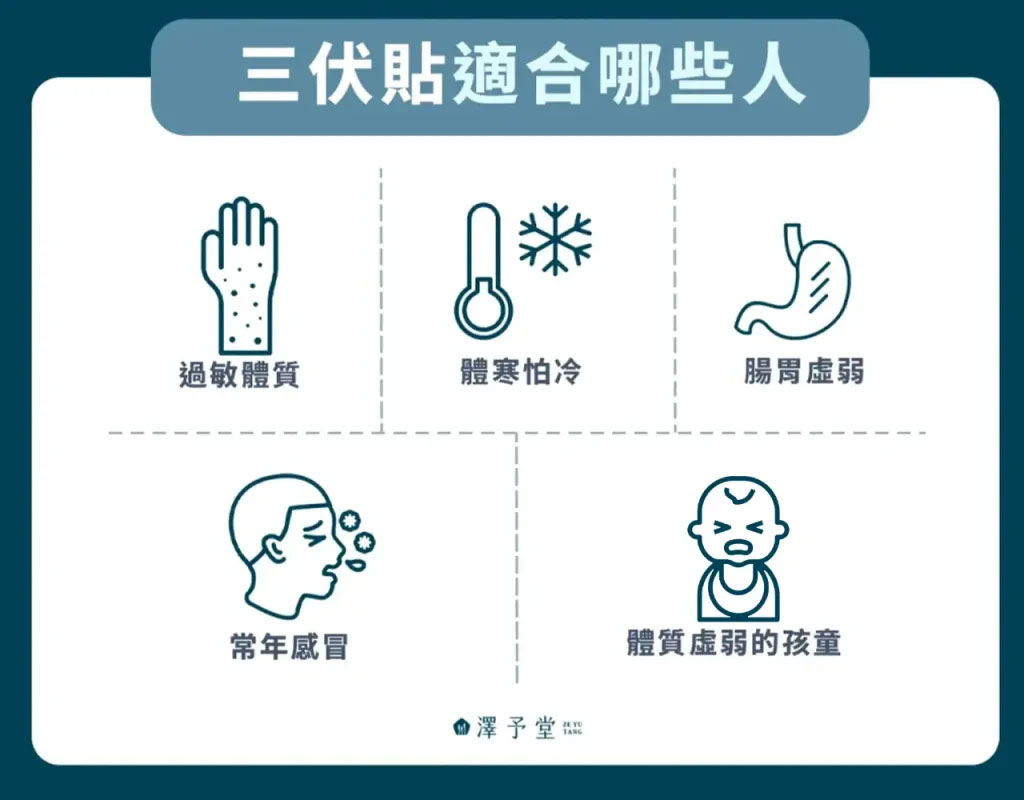 三伏貼還適合哪些人?